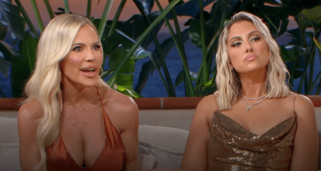 Jennifer Pedranti Gina Kirschenheither RHOC reunion